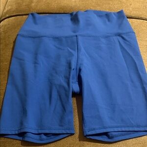 Wild Fable Women's Blue Bike Shorts